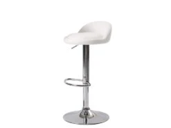 KAYELLES Lot De 2 Tabourets De Bar Et Cuisine Design SATI (Blanc) -Electroménager Soldes tabouret haut 14735067