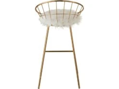 Chaise De Bar Grady En Fer -Electroménager Soldes tabouret haut 14790841