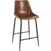 Chaise Bar Cuir Metal Benandarah