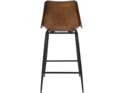 Chaise Bar Cuir Metal Benandarah -Electroménager Soldes tabouret haut 14790867