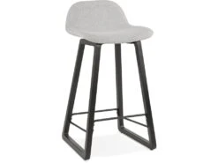 Tabouret De Bar Design Trapu Mini Black