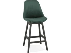Tabouret De Bar Design Basil Mini Black