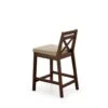 BORYS Lot De 2 Tabourets De Bar - Noyer 2 BORYS Lot De 2 Tabourets De Bar - Noyer -Electroménager Soldes tabouret haut 17562647