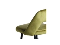 Duo De Tabourets De Bar Métal/Tissu Vert - YIZI -Electroménager Soldes tabouret haut 17631895