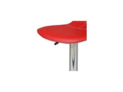 Duo De Tabourets De Bar Rouge - BELVIA -Electroménager Soldes tabouret haut 17786851