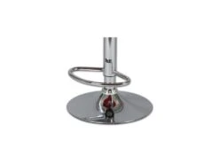 Duo De Tabourets De Bar Rouge - BELVIA -Electroménager Soldes tabouret haut 17786853