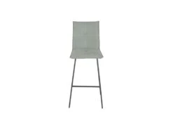 Duo De Chaises De Bar Métal/Tissu Vert - FRESNO -Electroménager Soldes tabouret haut 17786871