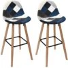 Set De 2 Tabourets De Bar Patchwork -Electroménager Soldes tabouret haut 18130995