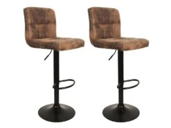 Chaise De Bar Réglable En Hauteur Downtown (Lot De 2)