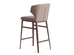 Tabouret En Croûte De Cuir Et Acier Bronze 4000 ANGEL CERDA -Electroménager Soldes tabouret haut 18438023