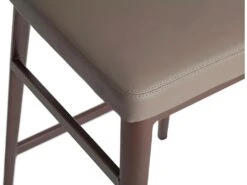 Tabouret En Croûte De Cuir Et Acier Bronze 4000 ANGEL CERDA -Electroménager Soldes tabouret haut 18438035