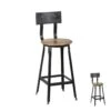 Duo De Chaises De Bar Basses - KAJC - L 34,5 X L 39 X H 104 Cm 2 Duo De Chaises De Bar Basses - KAJC - L 34,5 X L 39 X H 104 Cm -Electroménager Soldes tabouret haut 20003425