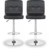 Lot De 2 Tabourets De Bar "Manhattan" - Noir