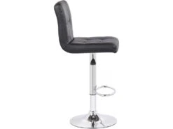 Lot De 2 Tabourets De Bar "Manhattan" - Noir -Electroménager Soldes tabouret haut 20940469