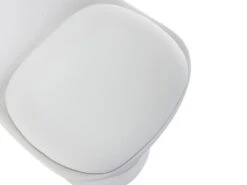 Lot De 2 Tabourets De Bar En Polypropylène Et Métal - Blanc - XAFY -Electroménager Soldes tabouret haut 21014103