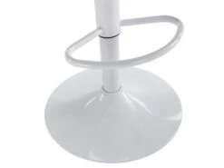 Lot De 2 Tabourets De Bar En Polypropylène Et Métal - Blanc - XAFY -Electroménager Soldes tabouret haut 21014105