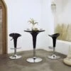 Lot De 4 Tabourets De Bar 59-79cm Réglable Pivotant,elijah -Electroménager Soldes tabouret haut 21966667