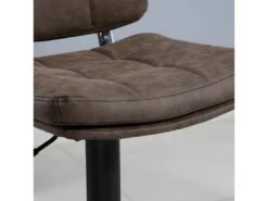 Lot De 2 Tabourets De Bar Vintage KOALA Marron -Electroménager Soldes tabouret haut 21987131