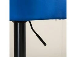 Lot De 2 Tabourets De Bar BRIGGAN Bleu électrique -Electroménager Soldes tabouret haut 21987203