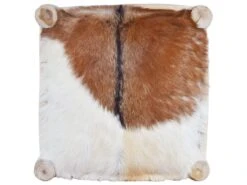 Tabouret De Bar Cuir De Chèvre Véritable Et Bois De Teck Massif 17 Tabouret De Bar Cuir De Chèvre Véritable Et Bois De Teck Massif -Electroménager Soldes tabouret haut 21989979