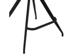 Issa Tabouret De Bar En Similicuir, Marron Clair, Métal Noir. -Electroménager Soldes tabouret haut 22103923