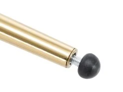 Lot De 2 Tabourets De Bar - Dossier En Forme De Pétale - Pieds Dorés - Velours - Gris -Electroménager Soldes tabouret haut 22137921