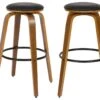 Tabouret De Bar Noir Arthus 78 Cm (lot De 2)