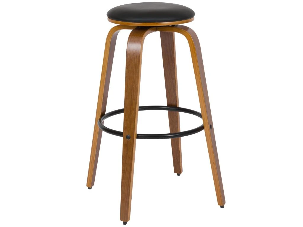 Tabouret De Bar Noir Arthus 78 Cm (lot De 2) 6 Tabouret De Bar Noir Arthus 78 Cm (lot De 2) – Image 4