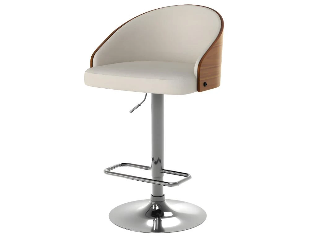 Chaise De Bar Carmelo Beige 63/84 Cm 3 Chaise De Bar Carmelo Beige 63/84 Cm