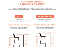 Chaise De Bar Carmelo Beige 63/84 Cm 12 Chaise De Bar Carmelo Beige 63/84 Cm -Electroménager Soldes tabouret haut 22350181