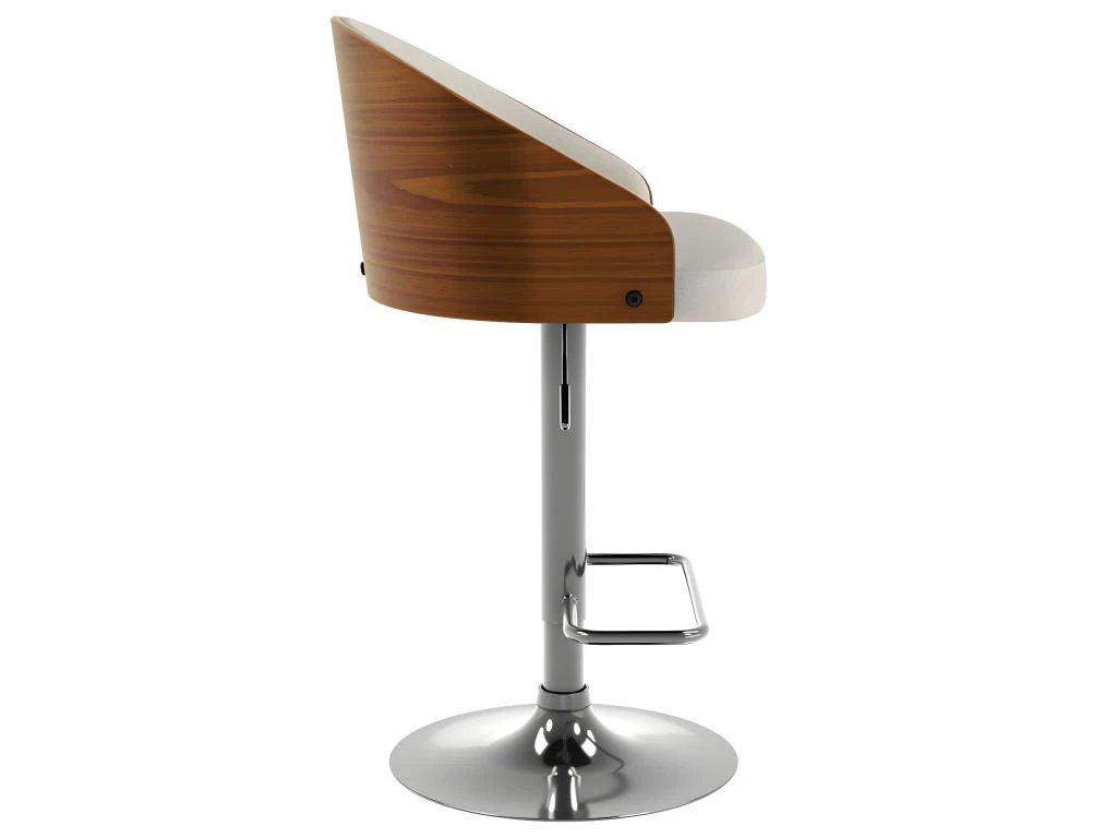 Chaise De Bar Carmelo Beige 63/84 Cm 7 Chaise De Bar Carmelo Beige 63/84 Cm – Image 5