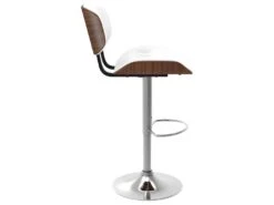 Chaise De Bar Melchior Blanche 69/91 Cm -Electroménager Soldes tabouret haut 22350905