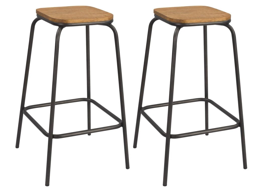 Tabourets De Bar Bibine 75 Cm (lot De 2) 3 Tabourets De Bar Bibine 75 Cm (lot De 2)