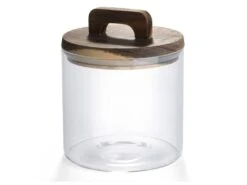 Lot De 3 Bocaux De Conservation Alimentaire - 3 Tailles - Verre - Transparent - FELIANI -Electroménager Soldes vaisselle 11159001